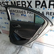 MERCEDES BENZ  A-CLASS W176 DRIVER REAR DOOR OSR 2012 SILVER COMPLETE FMD488