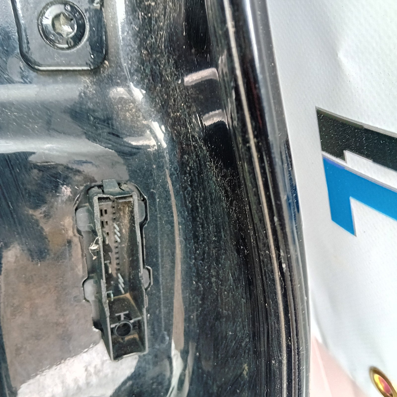 MERCEDES BENZ C-CLASS W205 PASSENGER SIDE REAR DOOR N/S/R BLACK FMD120