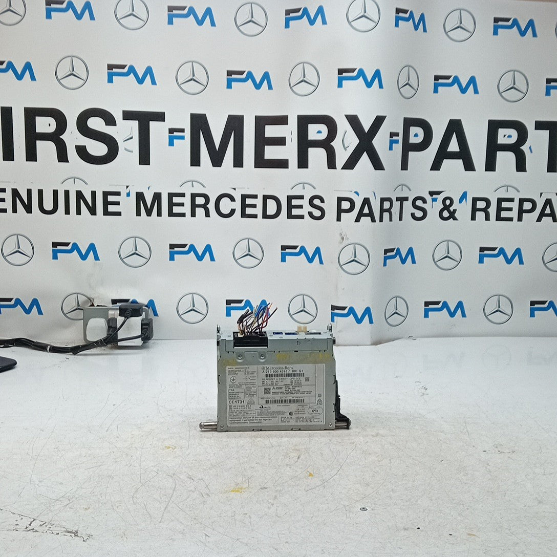 MERCEDES BENZ E CLASS  W213 SAT NAV SYSTEM HEADUNIT A2139004316 FM001278