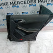 MERCEDES BENZ CLA W117 DRIVER SIDE REAR DOOR O/S/R BLACK COMPLETE FMD138