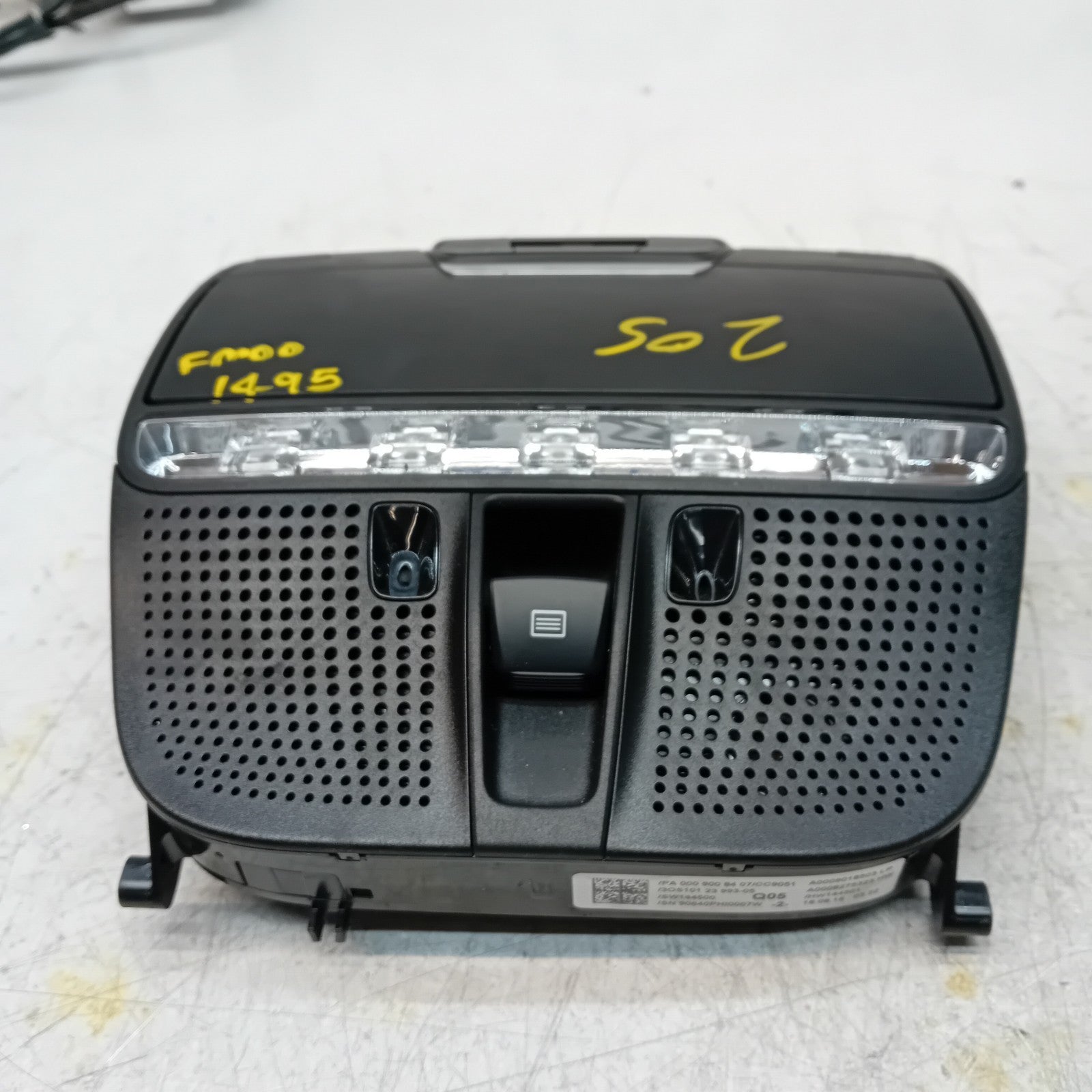 MERCEDES BENZ  C-CLASS W205 MHEV INTERIOR LIGHT A0009008407 2014 ON FM001495