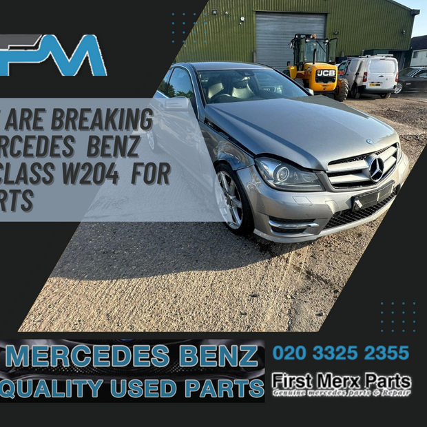 MERCEDES BENZ C-CLASS W204 BREAKING / AIR BAGS ( STEERING WHEEL, KNEE, ROOF )