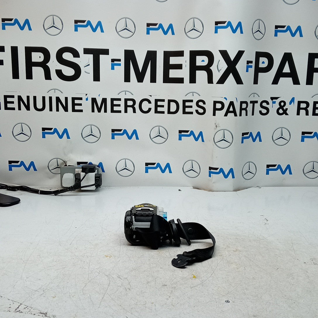 Mercedes Benz B-CLASS W246 SEAT BELT REAR DRIVER A2468600100 BLACK FM001237