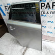 MITSUBISHI OUTLANDER MK3 DRIVER SIDE REAR DOOR OSR 2013 SILVER FMD416