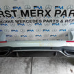 MERCEDES E-CLASS W213 ESTATE REAR BUMPER SILVER 2016 ON A2138850301 FMX92