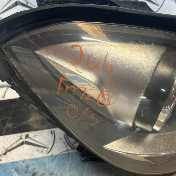 MERCEDES C CLASS W204 2012/2015 DRIVER SIDE XENON HEADLIGHT A2048204639 FMH8