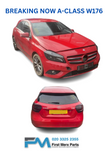 MERCEDES BENZ A-CLASS W176 / AIR BAGS ( STEERING WHEEL, KNEE, ROOF )