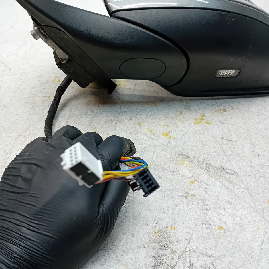 MERCEDES BENZ GLC W253 PASSENGER WING MIRROR NS GREY PL A2538103901 FMM85