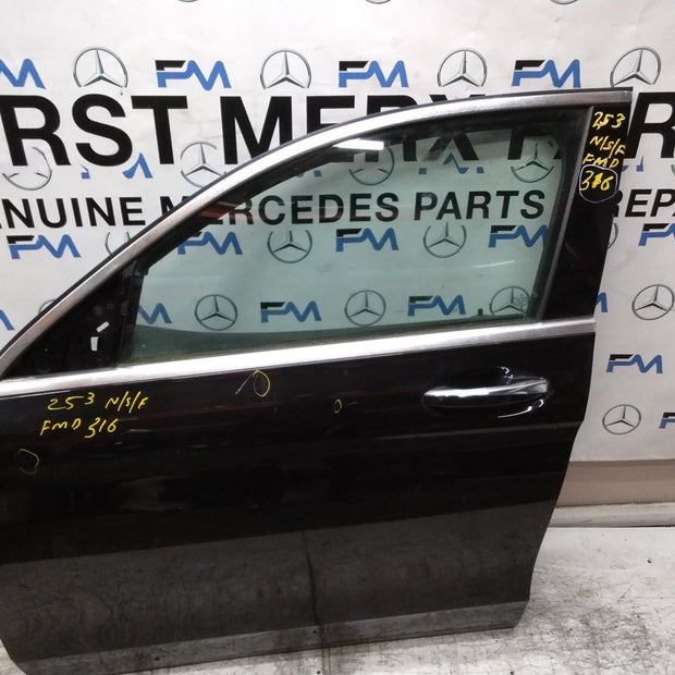 MERCEDES BENZ GLC X253 PASSENGER FRONT DOOR NSF BLACK 2016 ON COMPLETE FMD316