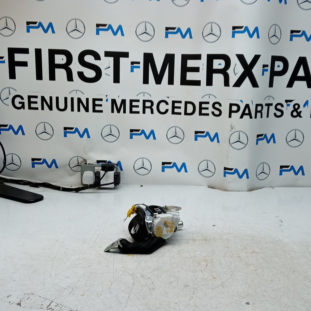 MERCEDES BENZ S-CLASS W222 SEAT BELT REAR PASSENGER A2228600785 BLACK FM001229