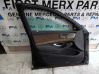 MERCEDES S-CLASS W222 SLN PASSENGER FRONT DOOR NSF BLACK 2014 ON COMPLETE FMD328