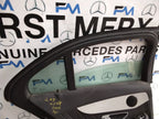 MERCEDES C-CLASS W205 SLN PASSENGER REAR DOOR NSR GREY 2014 ON COMPLETE FMD341