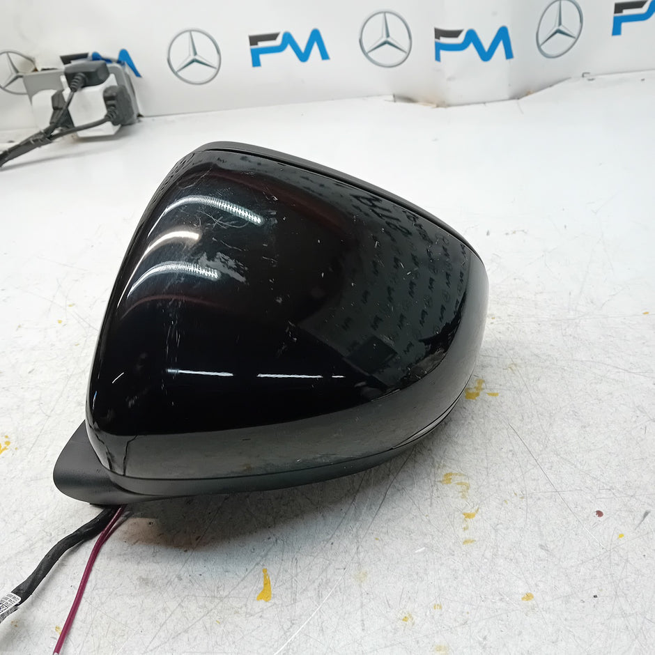 MERCEDES A-CLASS  W177 PASSENGER SIDE WING MIRROR A1778105304 BLACK FMM32