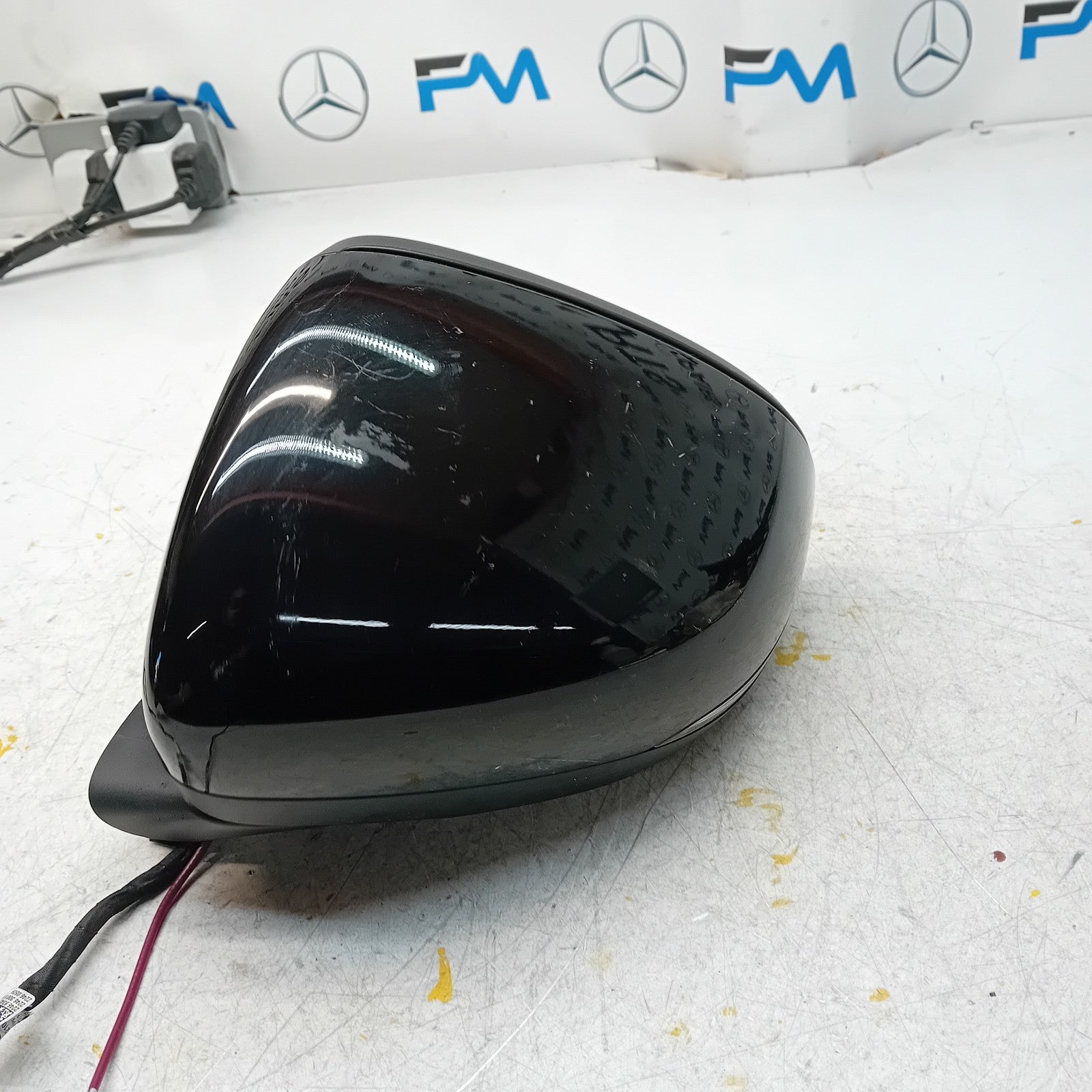 MERCEDES A-CLASS  W177 PASSENGER SIDE WING MIRROR A1778105304 BLACK FMM32