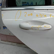 MERCEDES C-CLASS W205 DRIVER REAR DOOR OSR WHITE 2014 ON COMPLETE FMD446