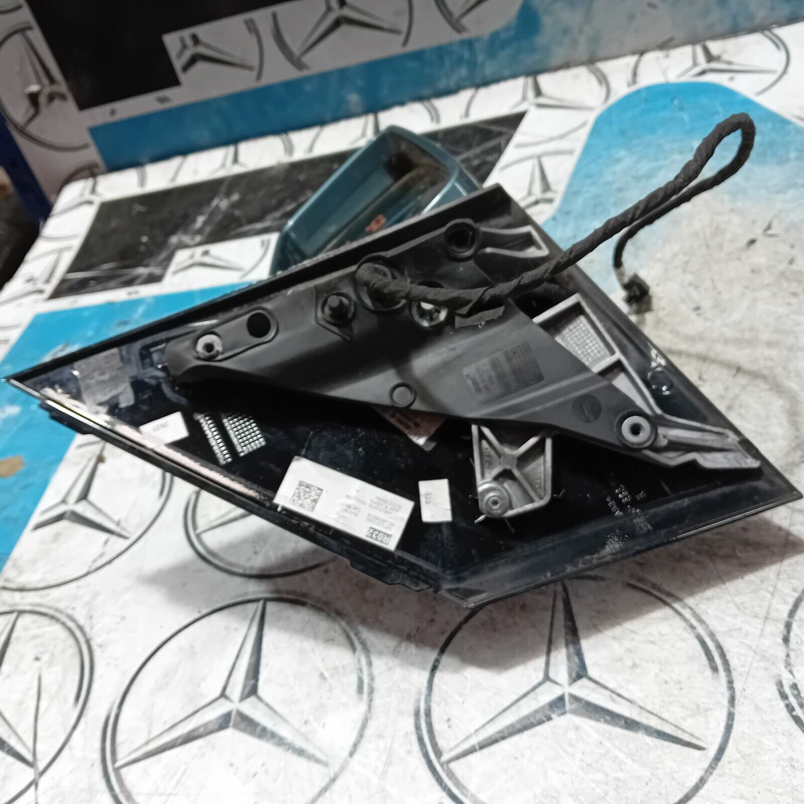 12/18 MERCEDES BENZ B-CLASS W246 NON POWER FOLDING DRIVER SIDE (O.S) WING MIRROR