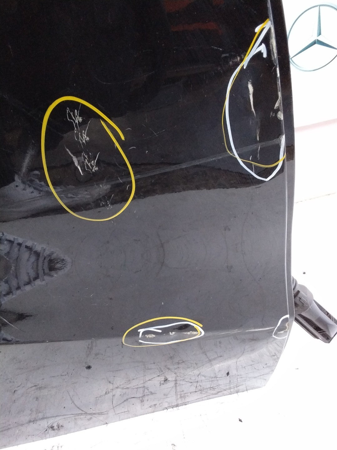 MERCEDES BENZ  A-CLASS W176 DRIVER SIDE REAR DOOR O/S/R COMPLETE BLACK FMD93