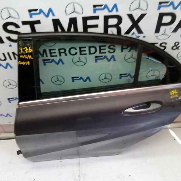 MERCEDES BENZ A CLASS W176 PASSENGER SIDE REAR DOOR ( NEAR SIDE REAR ) FMD19