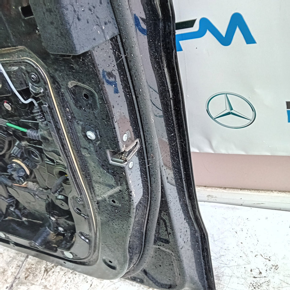 MERCEDES GLC X253 DRIVER FRONT DOOR OSF BLACK 2016 ON COMPLETE FMD251
