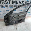 MERCEDES BENZ C-CLASS W204  DRIVER FRONT DOOR OSF BLACK 2009-14 COMPLETE FMD235