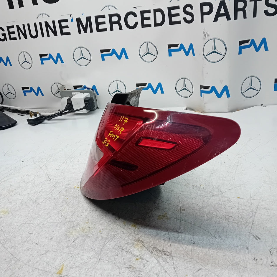 MERCEDES CLA W117 DRIVER SIDE RIGHT REAR TAIL LIGHT 2018 A1179061956 FMT313