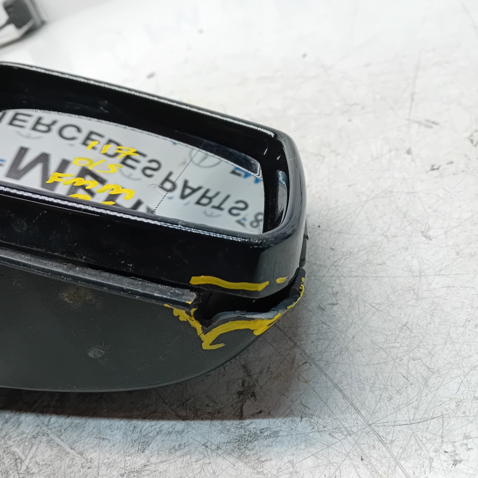MERCEDES BENZ CLA W117 DRIVER WING MIRROR OS BLACK  A1178101419 FMM86