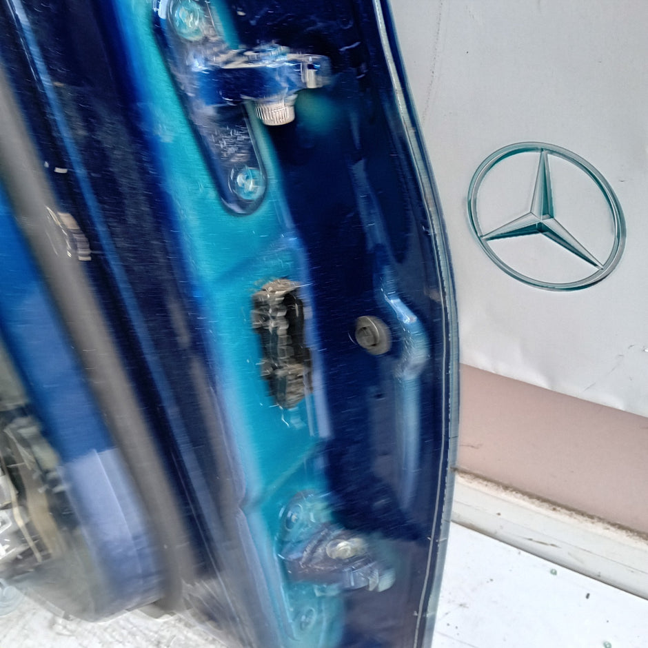 MERCEDES C-CLASS W205 CP PASSENGER FRONT DOOR NSF 2016 ON BLUE FMD410