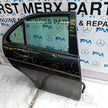 MERCEDES C-CLASS W204 SLN DRIVER REAR DOOR OSR BLACK 2008-14 COMPLETE FMD421