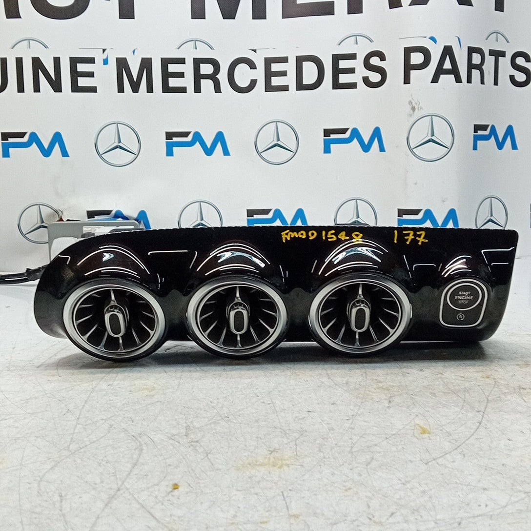 MERCEDES A-CLASS W177 DASHBOARD  TRIM + 3 AIRVENT + ENGINE BUTTON A177 FM001548