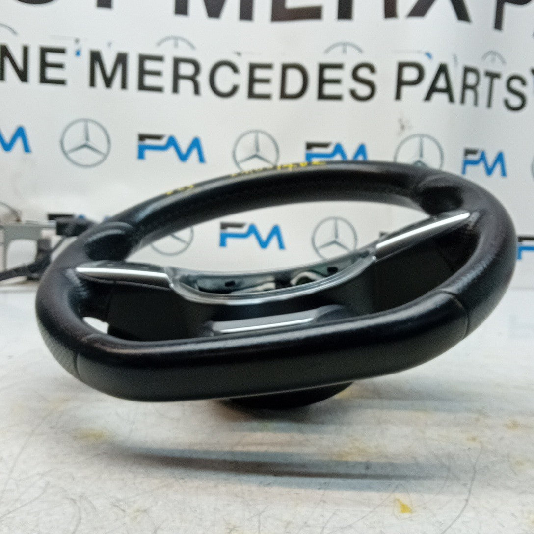 MERCEDES W205 C-CLASS MULTIFUNCTION STEERING WHEEL PFL 2014 A0004606700 FM001402