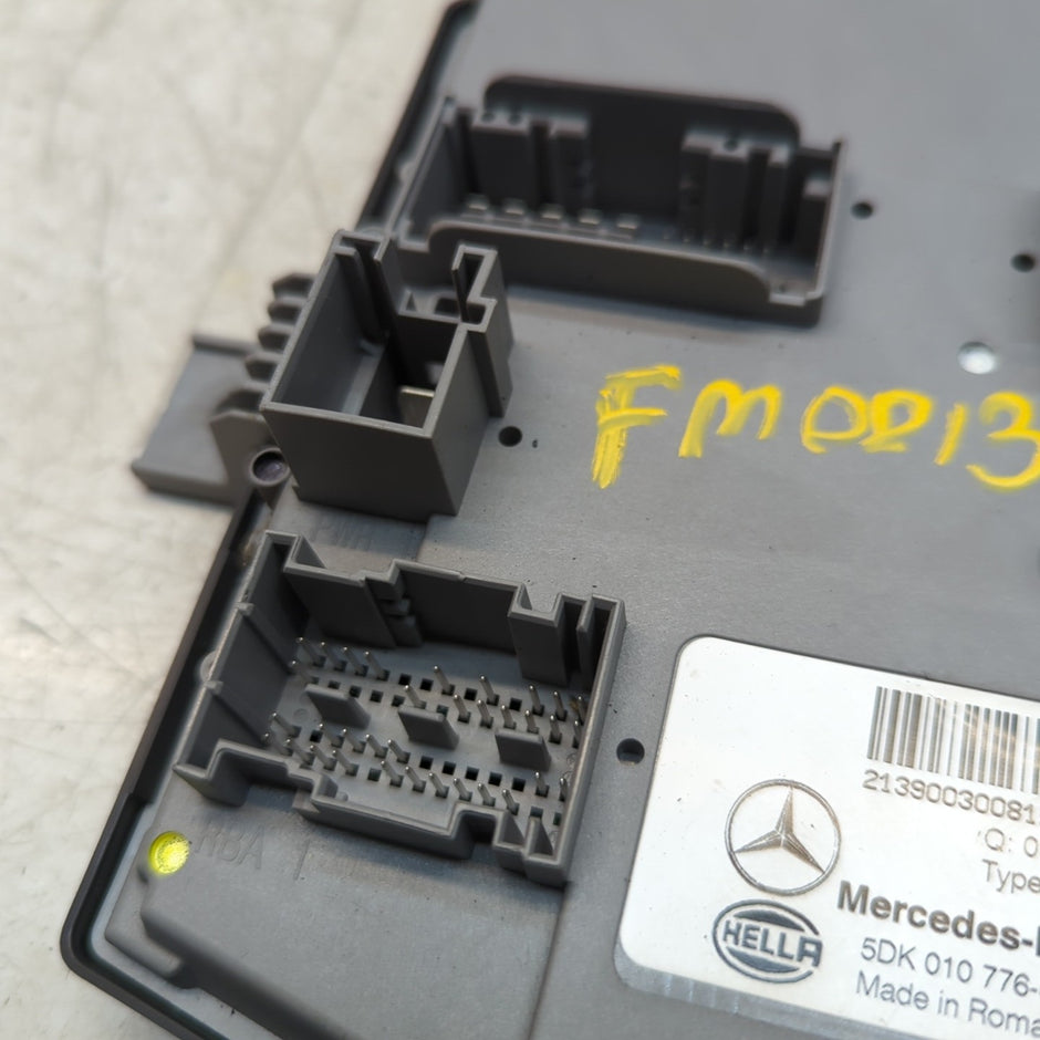 MERCEDES E-CLASS REAR SAM CONTROL MODULE W213 A2139003008 2016 FM001371
