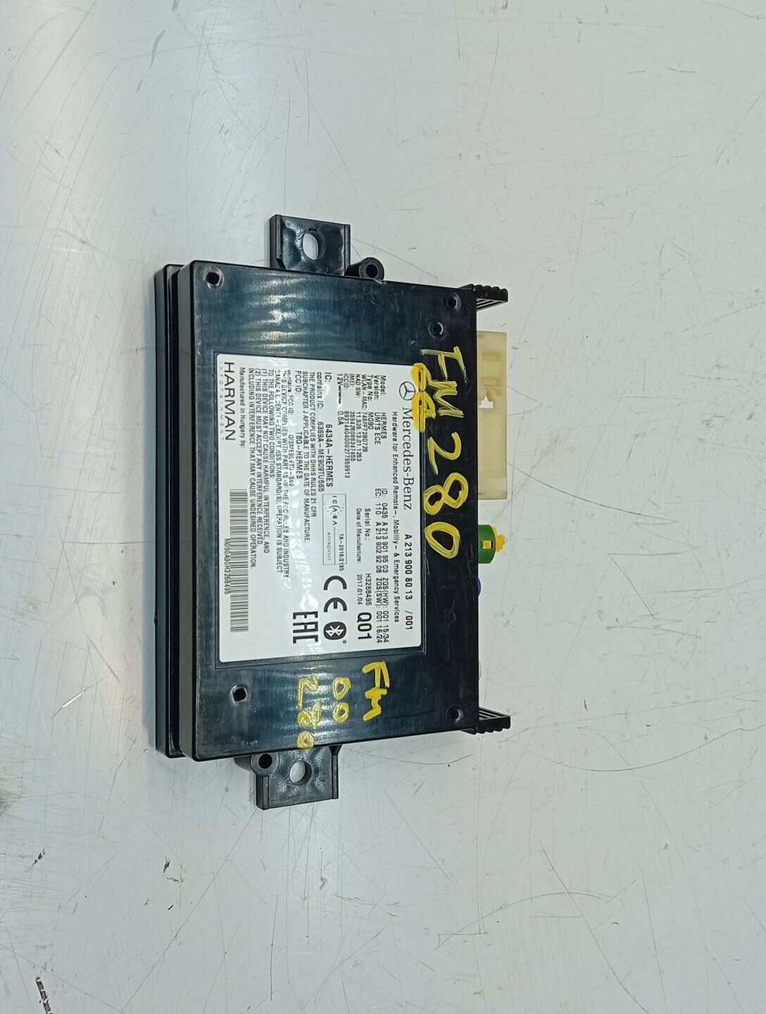Bluetooth Module Mercedes W176 W213 Control Unit Hands Free A2139008013 FM00280