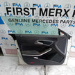 MERCEDES BENZ CLA W117 PASSENGER FRONT DOOR NSF WHITE 2013-19 COMPLETE FMD379