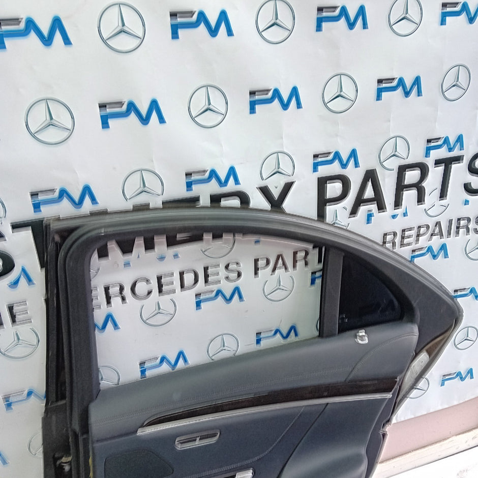 MERCEDES BENZ S-CLASS W222 DRIVER REAR DOOR (OFF SIDE REAR) BROWN 2013-20 FMD27