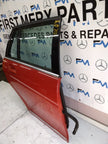 MERCEDES ESTATE C-CLASS W204 DRIVER  REAR DOOR O/S/R  RED & BLACK 2008-14 FMD70