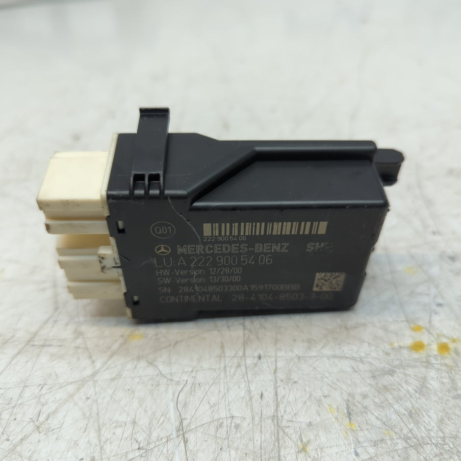MERCEDES S CLASS W222 SEAT HEATING CONTROL MODULE A2229005406 FM001419