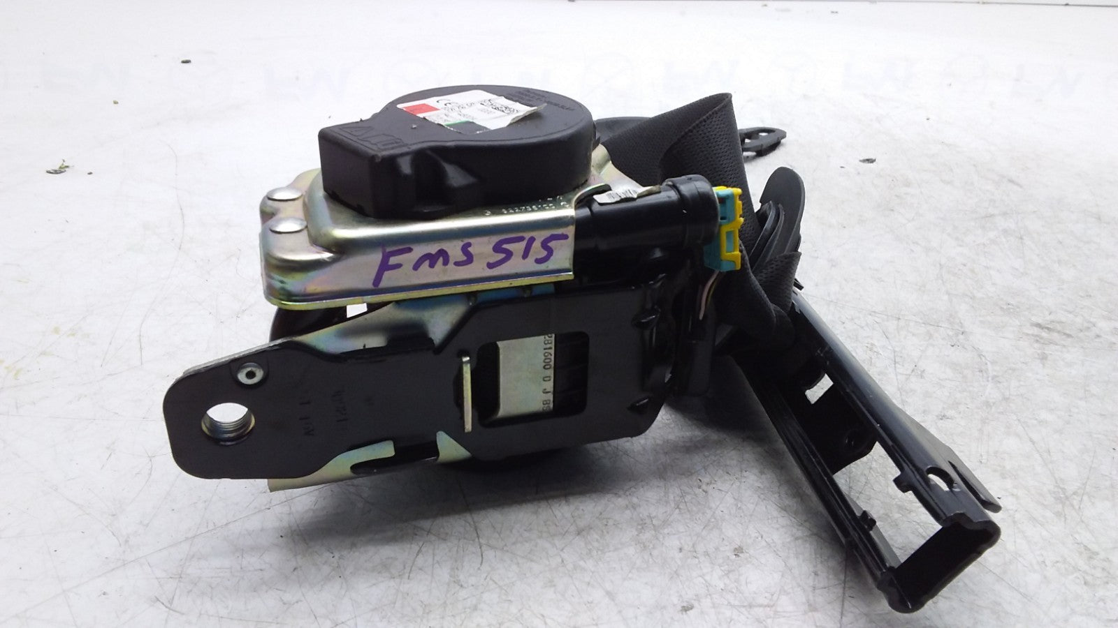  MERCEDES C-CLS W205 SEAT BELT FRONT LEFT PASSENGER SIDE NSF A2058600185 FMS515