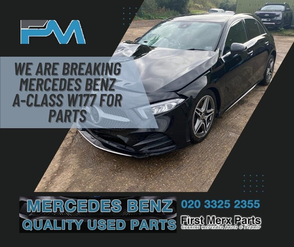 MERCEDES BENZ A-CLASS W177 - BREAKING / FRONT BUMPER AND WINGS