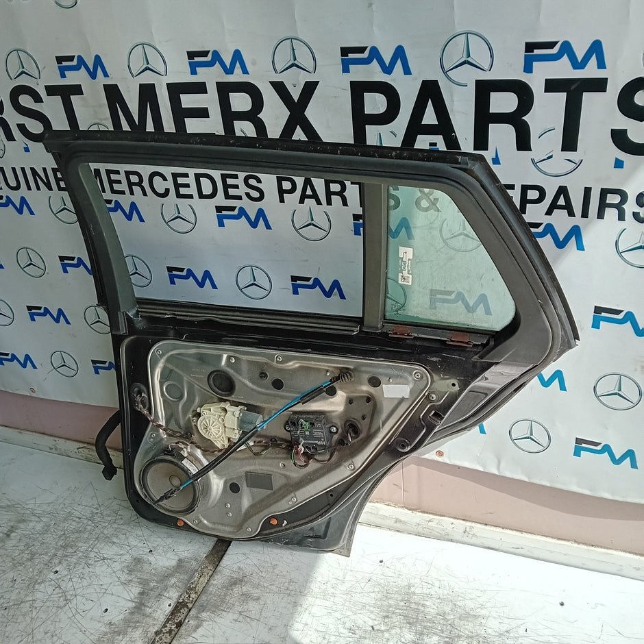 MERCEDES A-CLASS W177 PASSENGER REAR DOOR NSR GREY 2018 ON COMPLETE FMD434