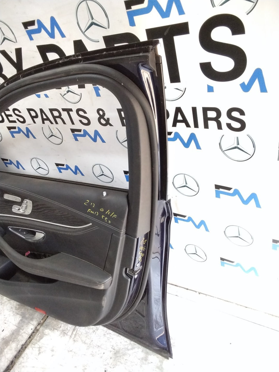 MERCEDES BENZ  E-CLASS W213 SLN DRIVER FRONT DOOR OSF BLUE 2016-20  FMD580