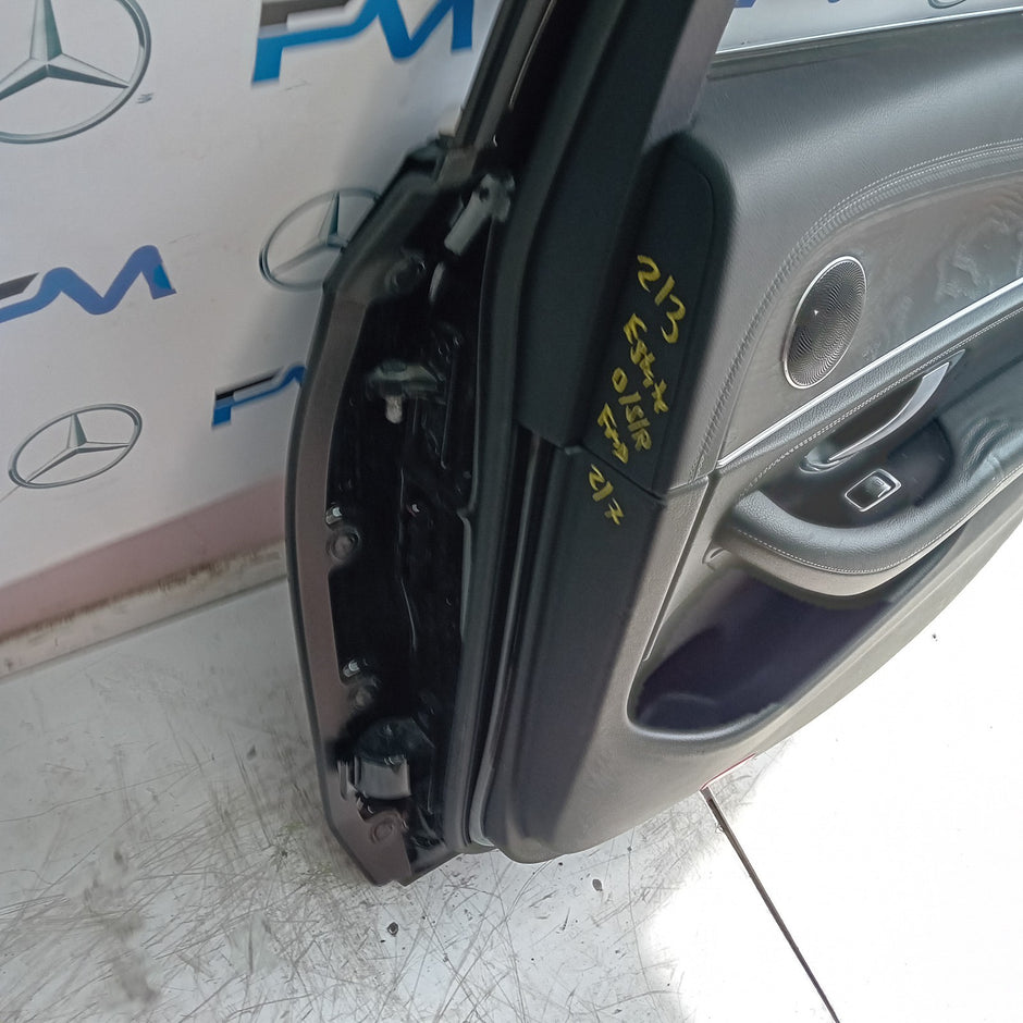 MERCEDES E-CLASS S213 ESTATE DRIVER REAR DOOR OSR BLACK 2016 ON COMPLETE FMD217