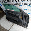 MERCEDES E-CLASS C207 CP PASSENGER FRONT DOOR NSF 2009-16 BLACK COMPLETE FMD404