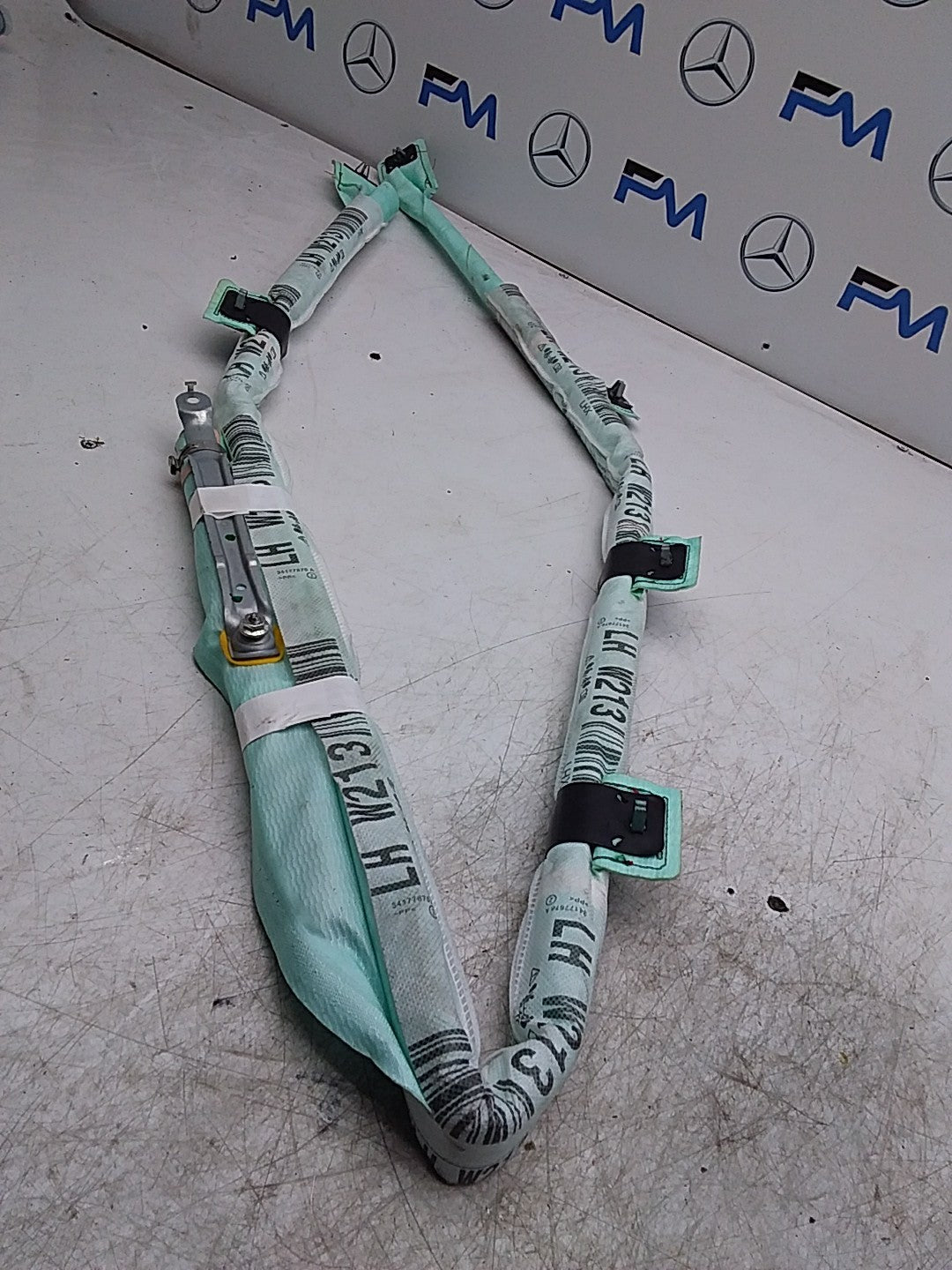 MERCEDES E-CLS W213 SLN CURTAIN ROOF AIRBAG  LEFT PASSENGER A2138600902 FMR224