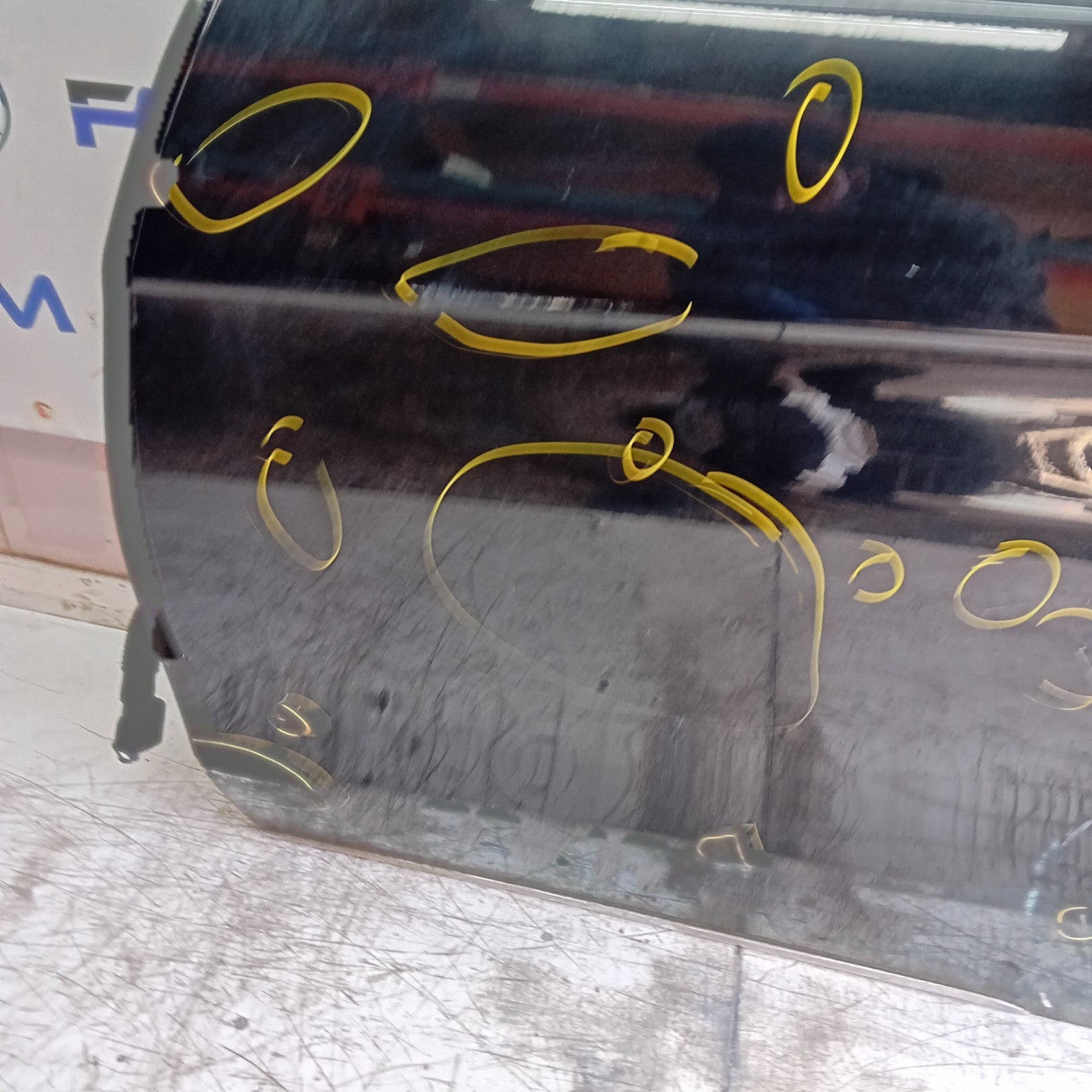 MERCEDES E-CLASS W212 PASSENGER REAR DOOR NSR BLACK 2009-16 COMPLETE FMD474