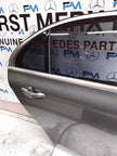 MERCEDES E-CLS W213 SLN DRIVER REAR DOOR OSR GREY 2016 ONWARDS COMPLETE FMD609