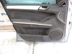 MERCEDES M-CLS W164  PASSENGER FRONT DOOR NSF SILVER 2005- 11 COMPLETE FMD584