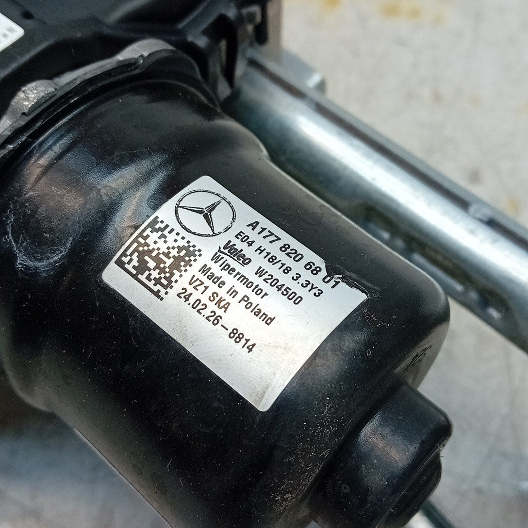 MERCEDES BENZ A-CLASS W177 WIPER MOTOR FRONT AND LINKAGE A1778206801 FM001600