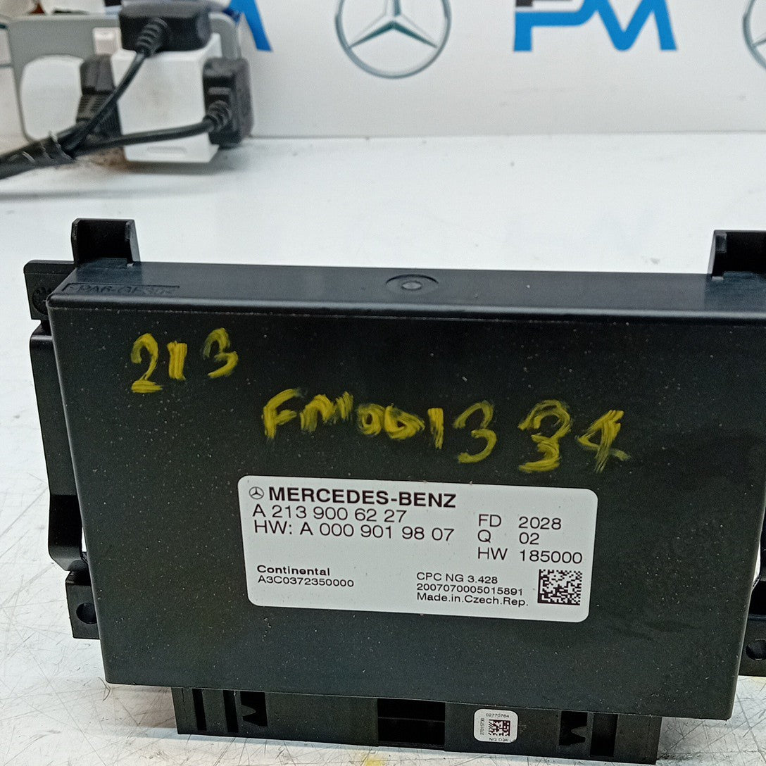 MERCEDES E-CLASS W213 PARKING BRAKE CONTROL MODULE 2016 A2139006227 FM001334