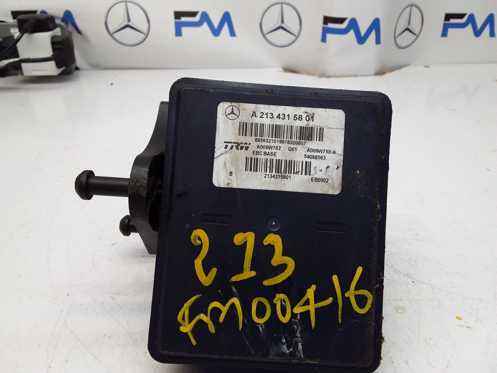 MERCEDES E-CLASS W213 ABS PUMP MODULE CONTROL UNIT A2134315801 FM00416