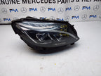 2016 MERCEDES C CLASS W205 COMPLETE HEADLIGHT LED  DRIVER OS A2059069601 FMH91